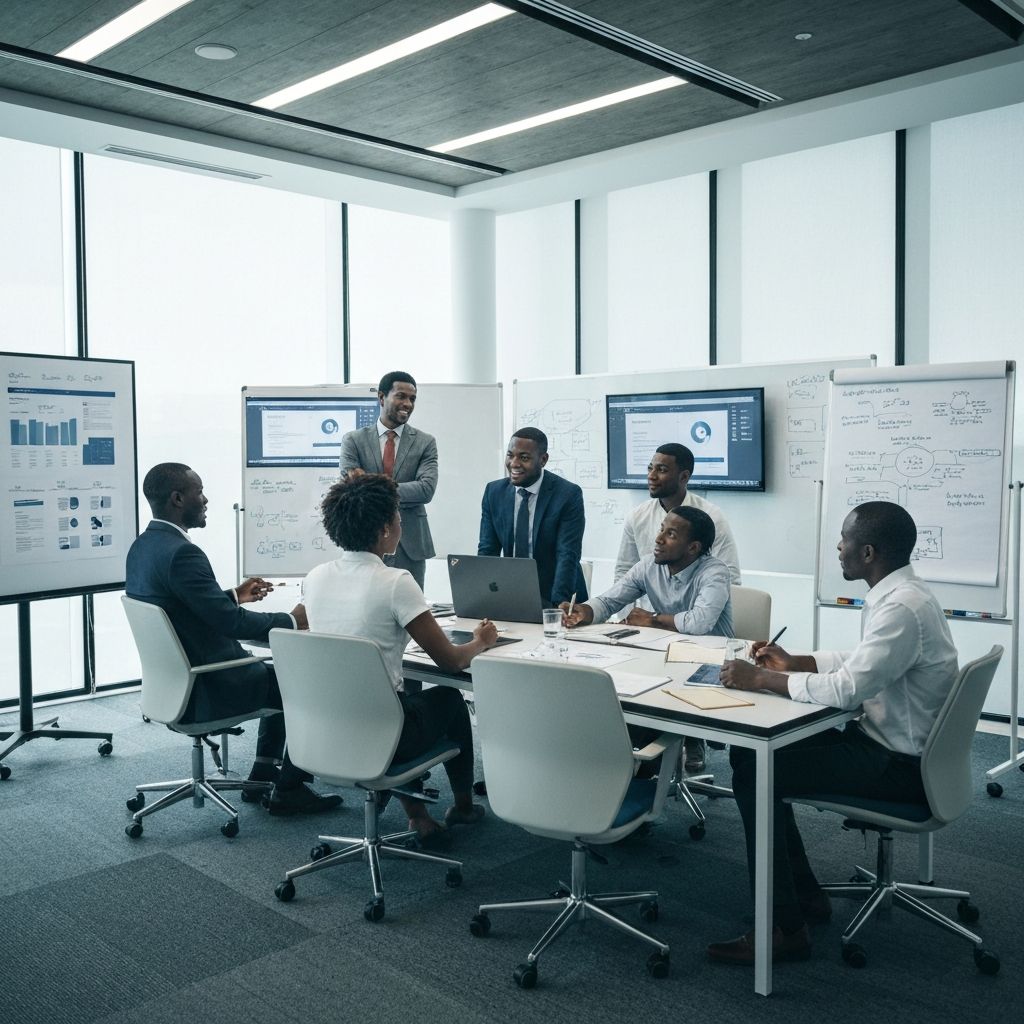 Open Privacy Africa team in a strategy meeting